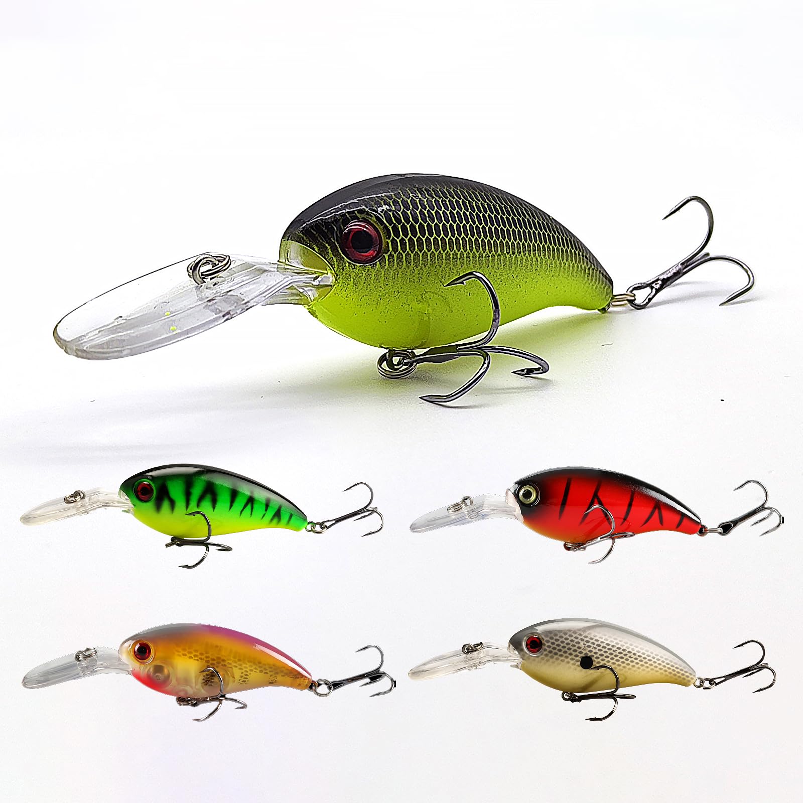 Bekoas Crankbait, Bass Lures with Crank Baits, Saltwater